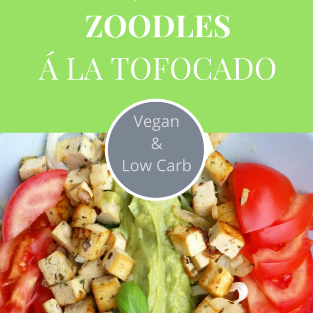 Dieses Rezept ist für alle die wenig Zeit zum Kochen haben! Zoodles mit Tofu & Avocado - alles Tofocado?
